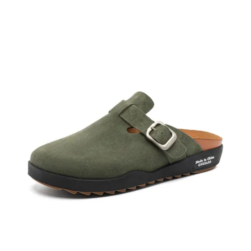 MPZY Устойчивый к истиранию Антибактериальный Обувь Birkenstock Унисекс Армейский зеленый