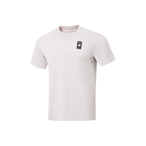 LINING Fitness Series T-Shirt Мужской Moon Gray