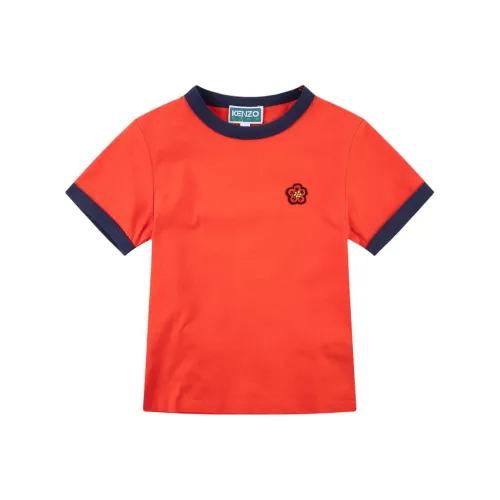 KENZO T-рубашка FW23 Ярко-красная Детская