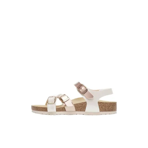 Birkenstock Kumba Износостойкие Низкие Топы Детские Сандалии Розовые Детские