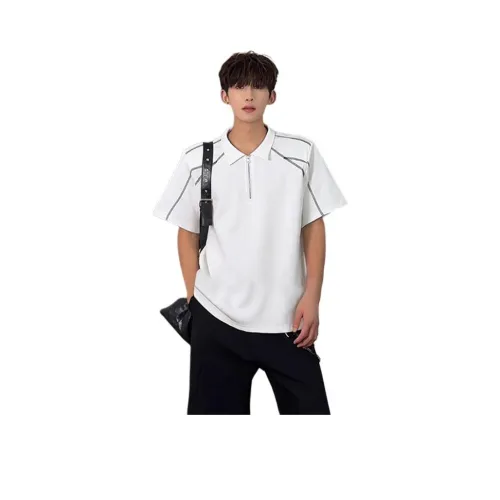 DANJUE Молочно-белый Унисекс Футболка