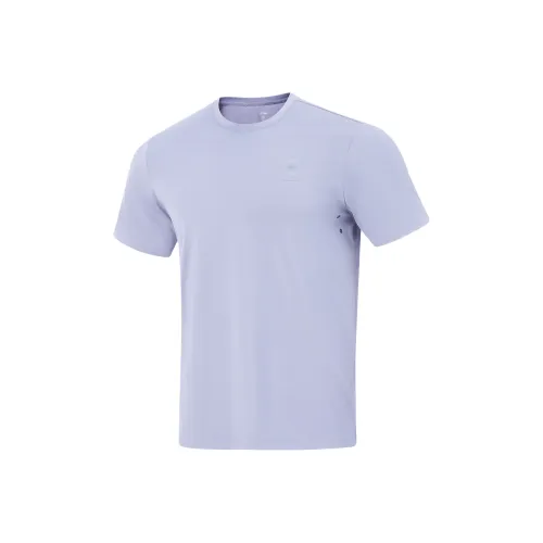 LINING Fitness Series T-Shirt Мужской Misty Серый Фиолетовый