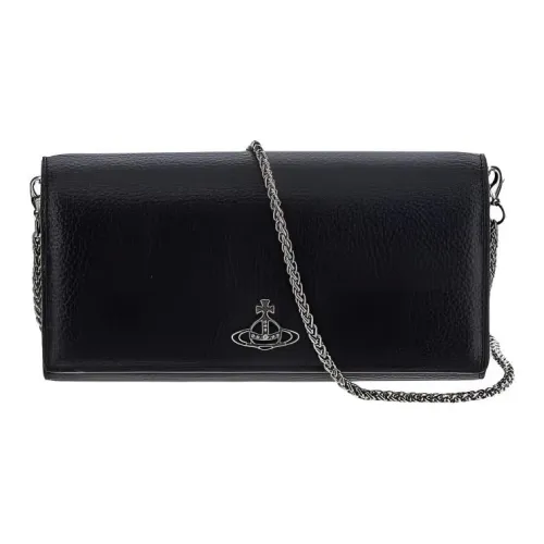 Vivienne Westwood Переработанный ПУ (полиуретан) Сумка через плечо Стандартная Женская Черная