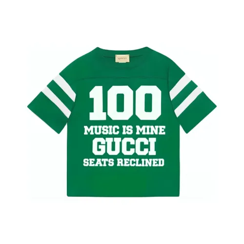 GUCCI Зеленая Детская Рубашка T