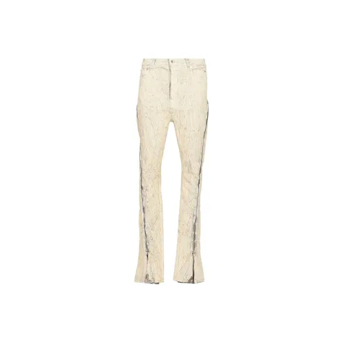 RICK OWENS RO Повседневные брюки Мужские Бежевые