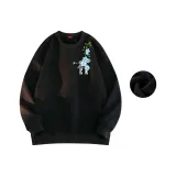 Черный [с флисовой подкладкой и утепленный]