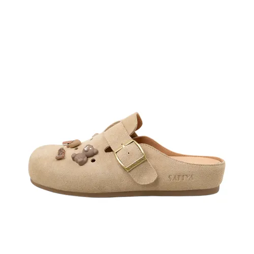 safiya Домашние тапочки устойчивые к истиранию женские абрикосового цвета