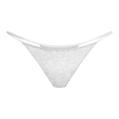 SKIMS SS25 Прозрачный Хлопок STRING Стринг Трусы Женские 1 Пачка