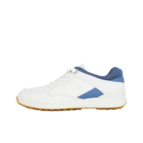 Ecco Уличный Ретро Низкий Топ Кэжуал Женские Белые