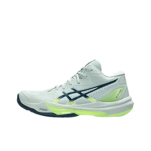 Asics SKY ELITE FF MT 3 Амортизация Низкий Топ Кроссовки для тренировок Мужские Светло-зеленые