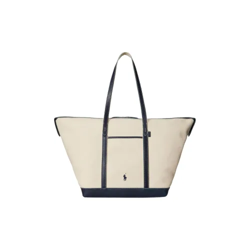 Polo Ralph Lauren Bellport Хлопковая Сумка Женская Бежевая