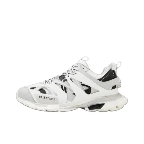Balenciaga Track Led Low Топ Толстая подошва Кроссовки Мужские Белые