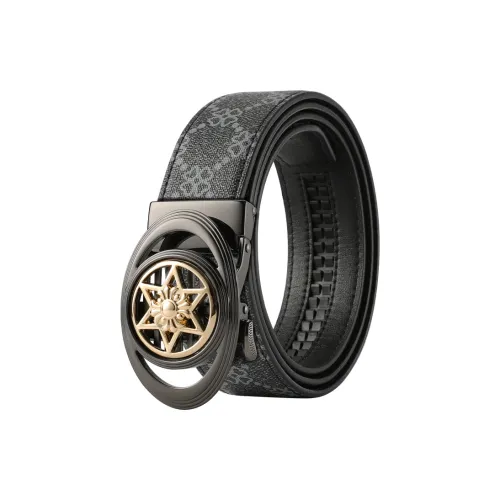 15 MINS Поливинилхлорид Кожаные ремни Мужской 3,5 см