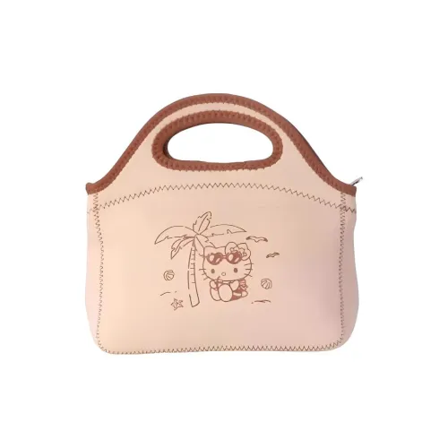 Miniso HELLO KITTY collaboration Полиэстер Сумка Стандартная Женская Бежевая и Коричневая