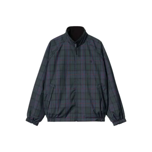Carhartt WIP Fw25 Двусторонний Planer Check Куртка Куртки Пальто Мужской