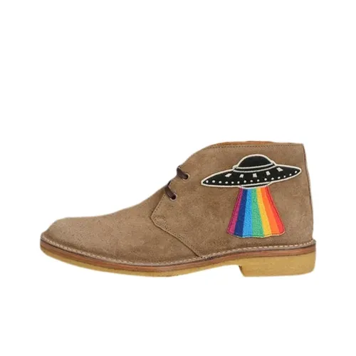 GUCCI Ботильоны Коричневый Мужской