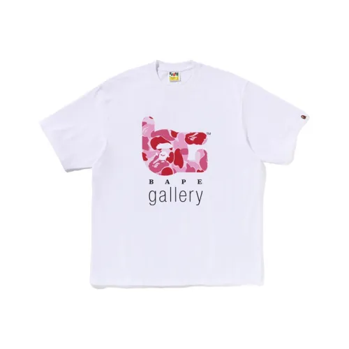A BATHING APE Gallery Series Белый/WHX Мужская T-Рубашка