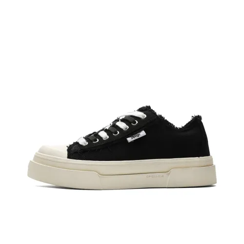 MOMGOG Легкие Дышащие Увеличивающие Высоту Скейтборд Кроссовки Унисекс Черные