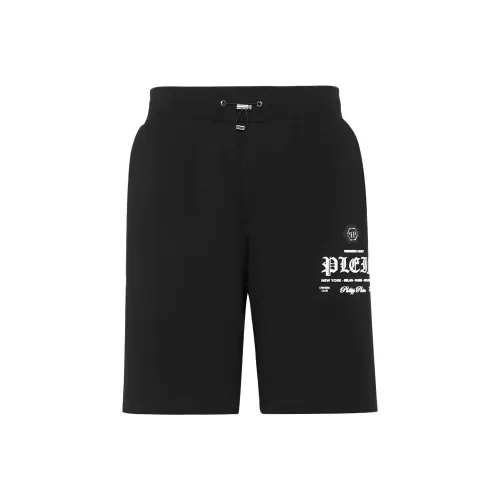 PHILIPP PLEIN Черные Мужские Спортивные Шорты