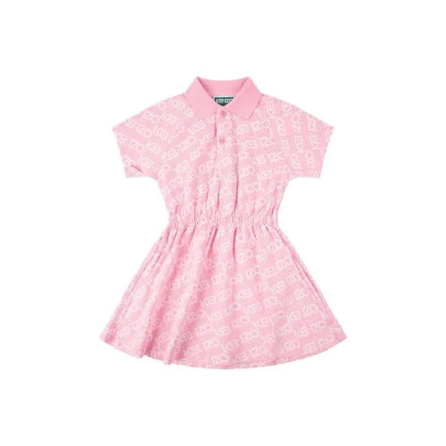 KENZO Платье SS25 Розовый Детский