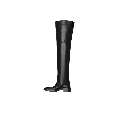 SAINT LAURENT JOE Over The Knee Boots Мужской Черный