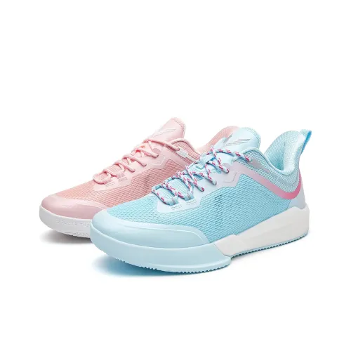 VOIT Баскетбольные кроссовки Low Top Левая сторона Сине-розовый микс Унисекс