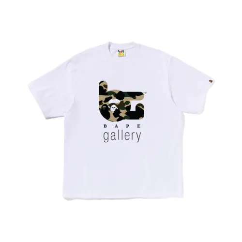 A BATHING APE Gallery Series Белый/WHX Мужская T-Рубашка