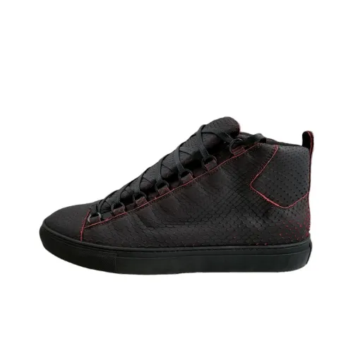 Balenciaga Arena MID Топ Скейтборд Кроссовки Мужские Черные