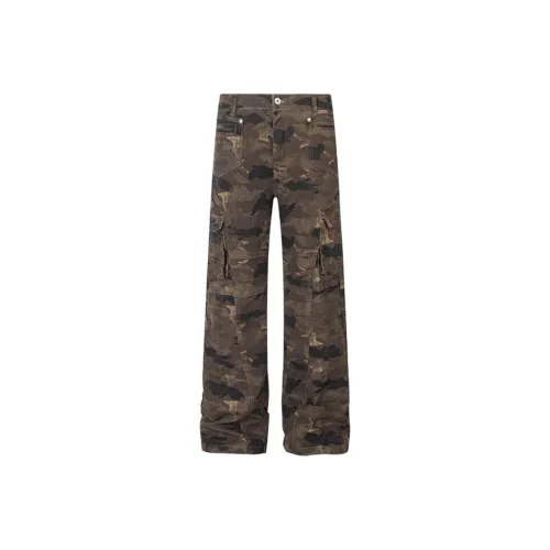 XIAOLIZI Камуфляж Женские Брюки Карго