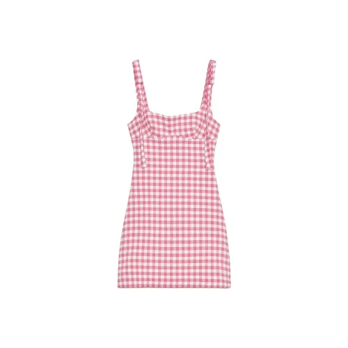 ZARA Розовый/Белый Женские Слиплатья