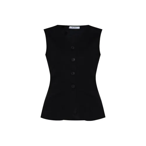 MaxMara Черные Женские Жилеты