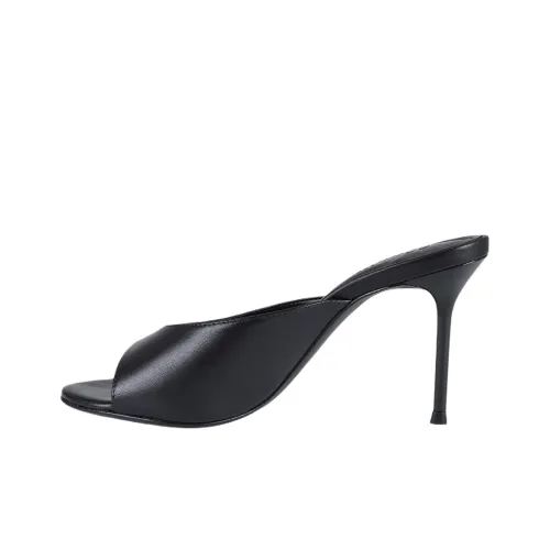 Schutz Слипоны 9 см Женские Черные