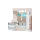 Комплект из двух частей: Private Shaving Голова*2 + 2 в 1 Чистка Защитный Гель 190 мл