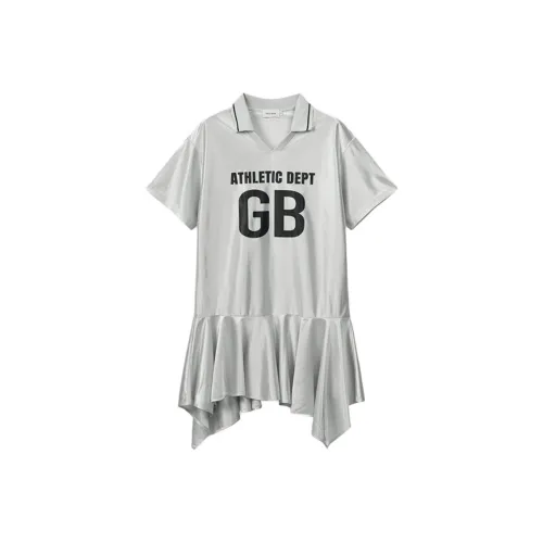 GOOD BAI SS25 Женские Платья с Коротким Рукавом