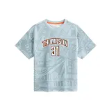 Мягкий бирюзовый / Полный принт