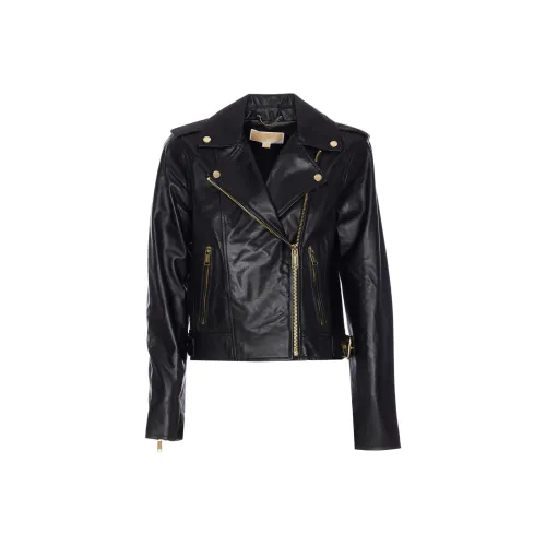 MICHAEL KORS SS25 Кожа Куртка Женские