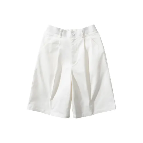 ASEDE Белые Унисекс Повседневные шорты