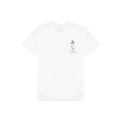 CASABLANCA Белый Мужской T-Рубашки