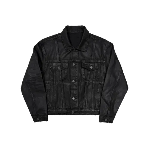 EODUP Черная унисекс куртка