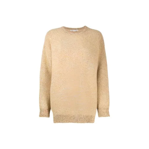 STELLA MCCARTNEY Бежевые Женские Свитеры