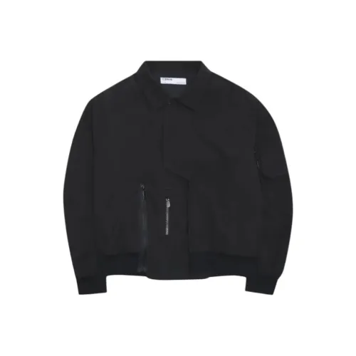 C2H4 Куртки Пальто Мужской Черный