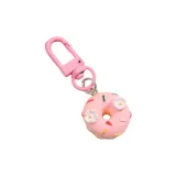 Пудра, соус, большой, белый, узор, пончик, украшение