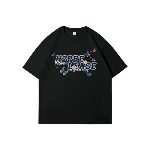 H2P Короткий рукав T-рубашки унисекс