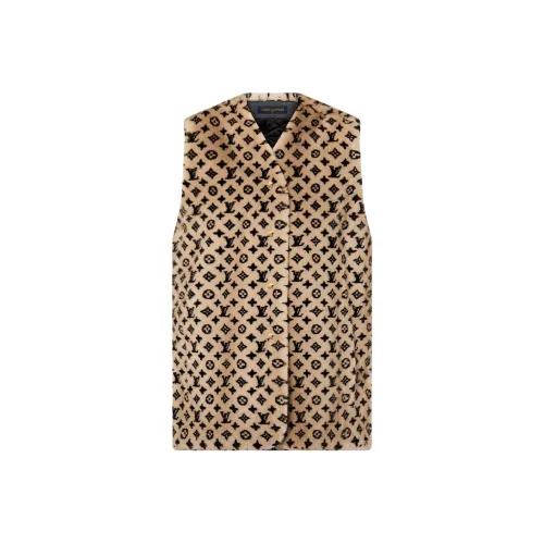LOUIS VUITTON FW23 Жилет Женские Коричневый