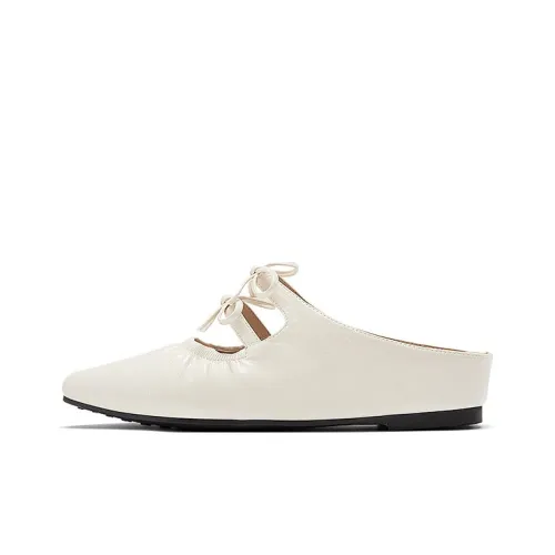 Daphne Устойчивые к истиранию Домашние тапочки Женские Бежевые