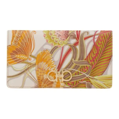 FERRAGAMO GANCINI Телячья кожа Кошелек Женские Многоцветный