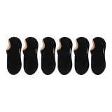 6-Pack No-Show Socks [Черный]