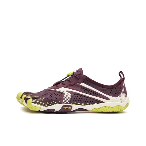 Vibram V RUN Abrasion Resistant Breathable Lightweight Low-Top Training Shoes Men's Ivory White