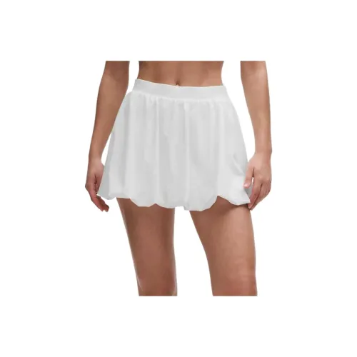 lululemon Пузырьки Подол HIGH RISE Юбка Теннис Низ 3' Женские