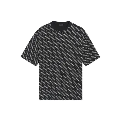 Balenciaga Мужские черные футболки